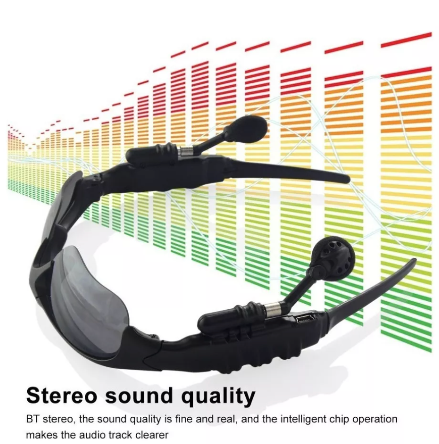 Lentes con Audifonos Bluetooth