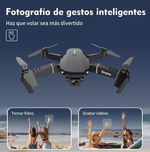 DRONE E88 PRO CON CÁMARA