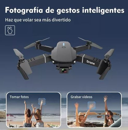 DRONE E88 PRO CON CÁMARA