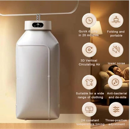 SECADORA DE ROPA PORTATIL