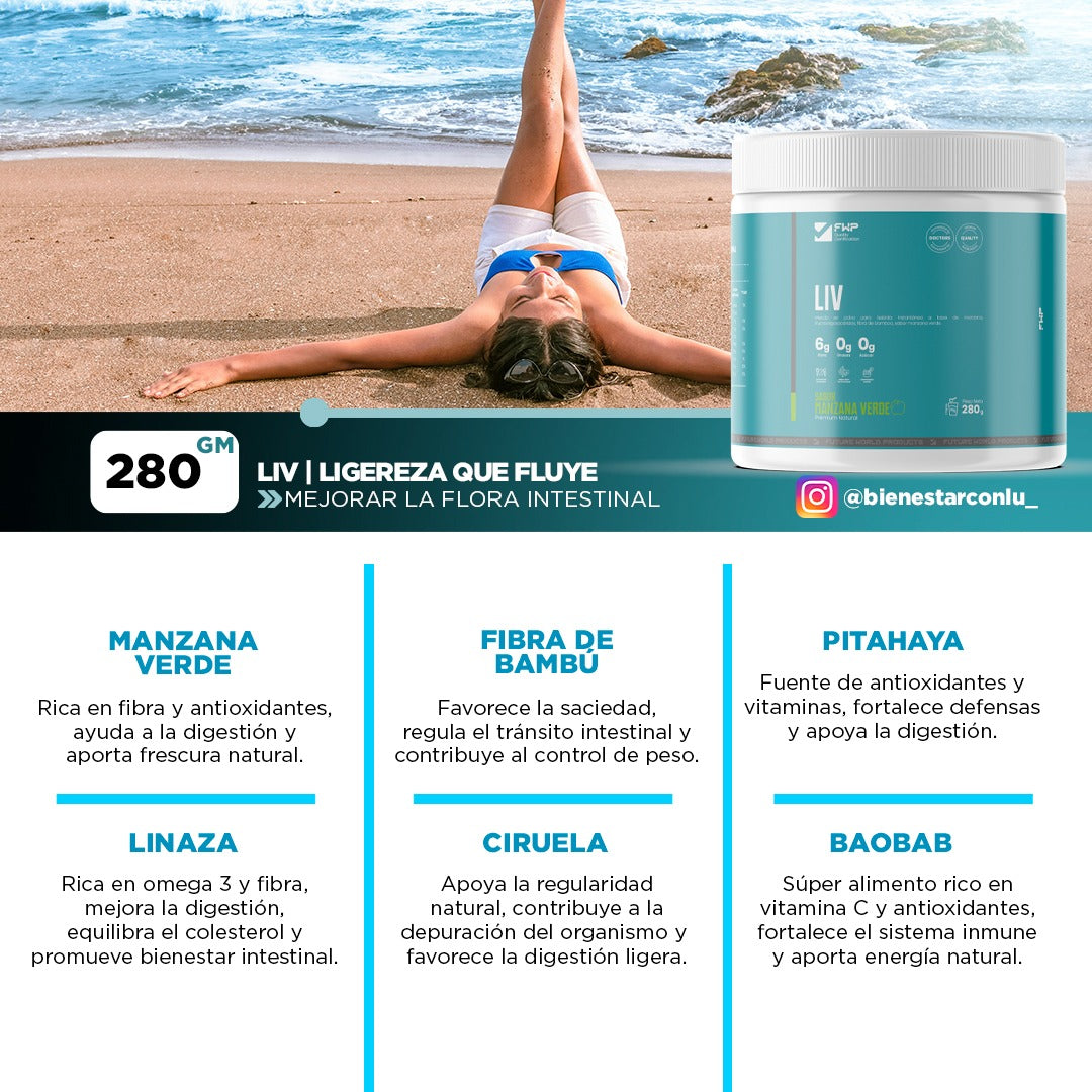 🌿 LIV – Digestión Ligera & Detox Natural