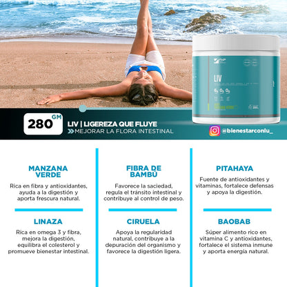 🌿 LIV – Digestión Ligera & Detox Natural