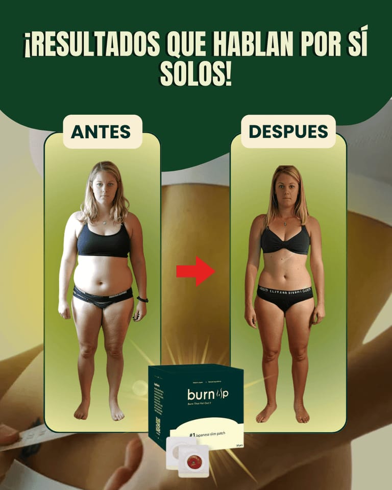 JAPONES BURN UP X 30 PARCHES DE ADELGAZA