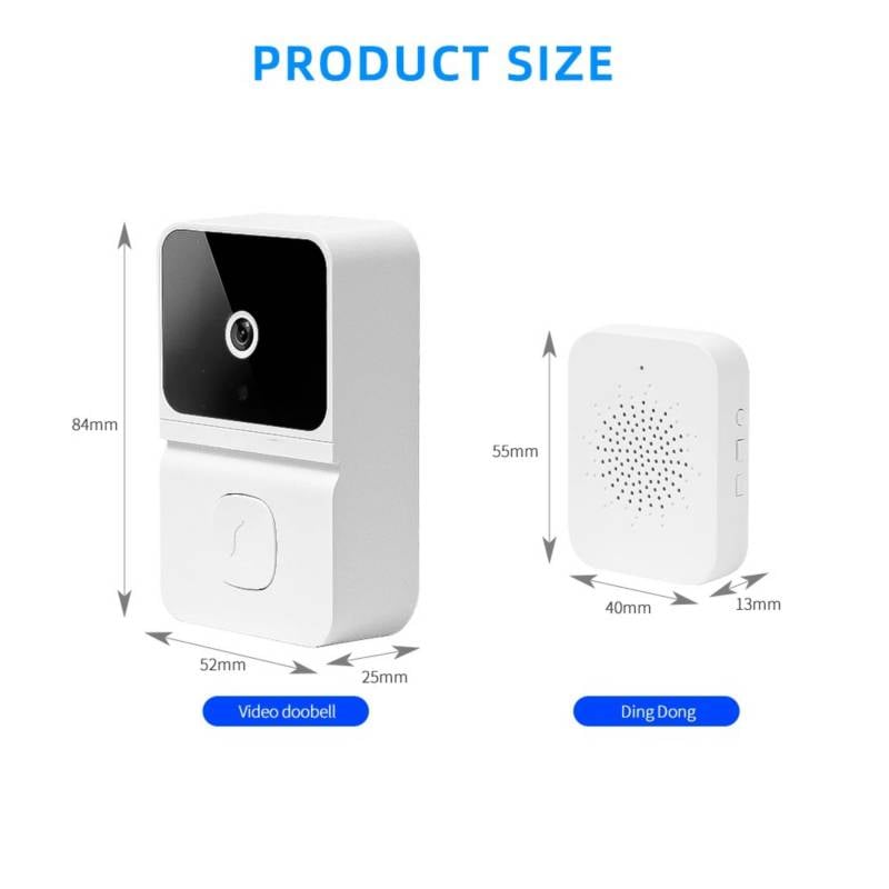 TIMBRE INALÁMBRICO CON CÁMARA HD